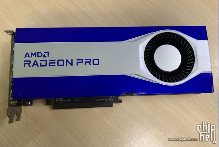 Navi 21 GPUlu Radeon Pro kartı görüntülendi