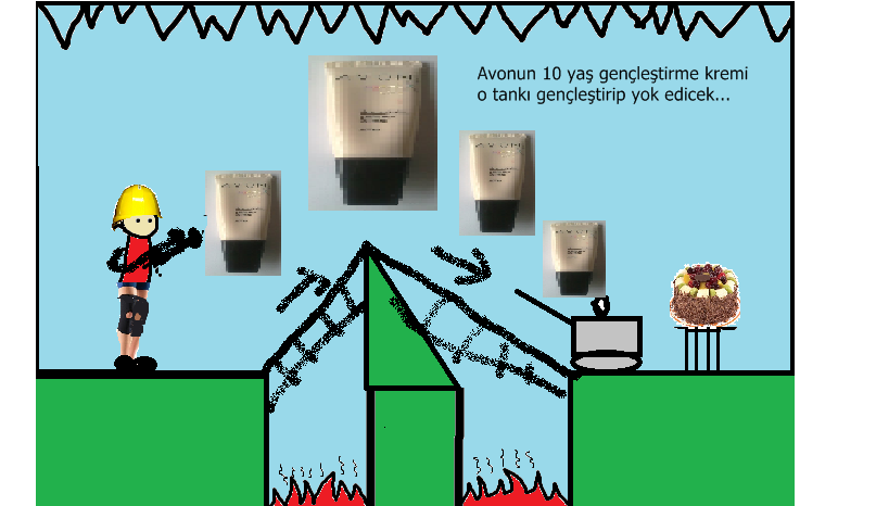  Paint ustaları buraya Adam vs Tank