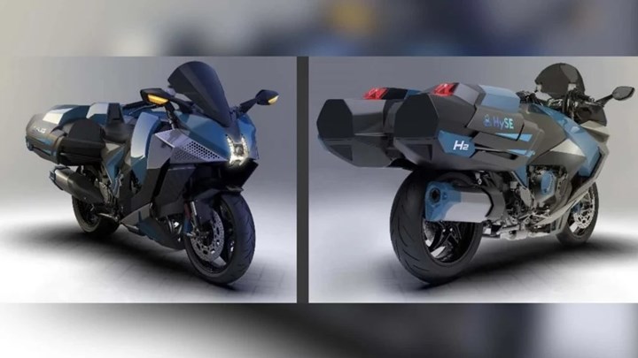 Kawasaki, hidrojen motorlu ilk motosiklet prototipini duyurdu