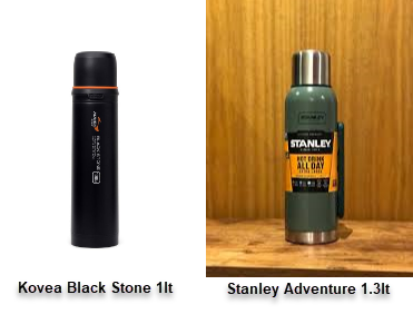 Stanley Adventure 1.3lt vs Kovea Black Stone 1lt