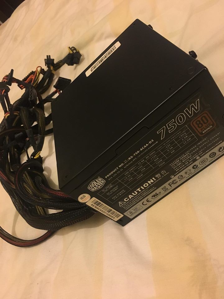 Cooler Master GX 750W 80+ Bronze