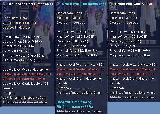  SATILDI - TAURUS # MaryJane # 114 LvL # Wizard-Cleric