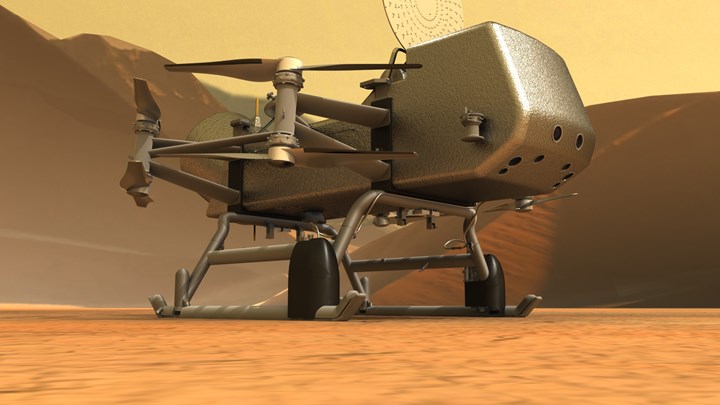 Titan'da yaşamı araştıracak nükleer drone son aşamaya geçti