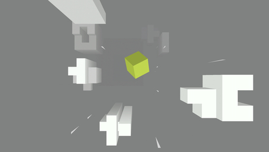 Appsolute Games'den Cube Fall sonsuz koşu oyunu
