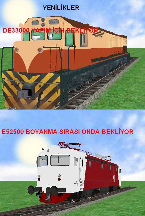  TCDD tren similatörü