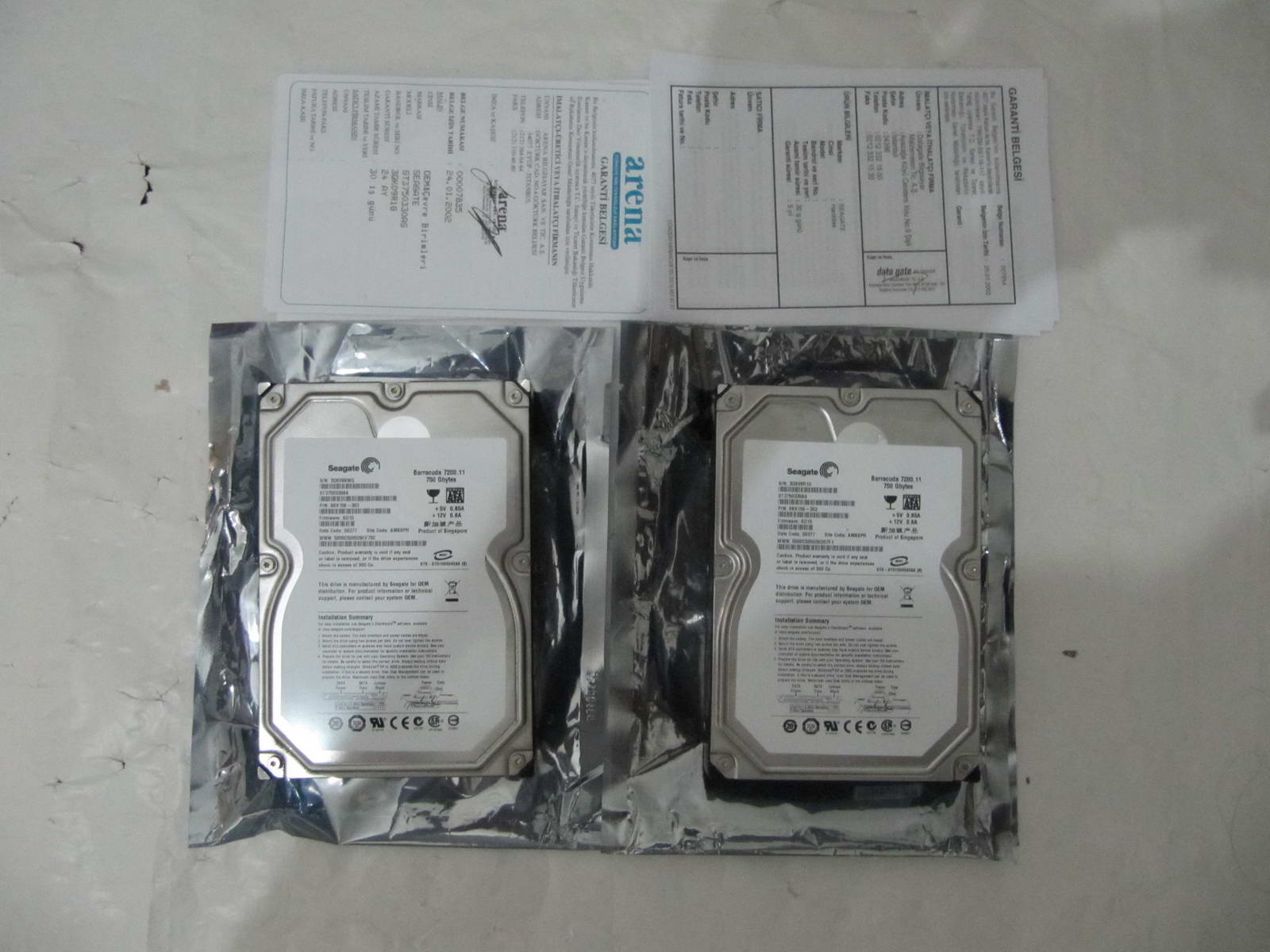  Seagate 750 GB 7200.11 RPM 32MB SATA2 NCQ 80tl