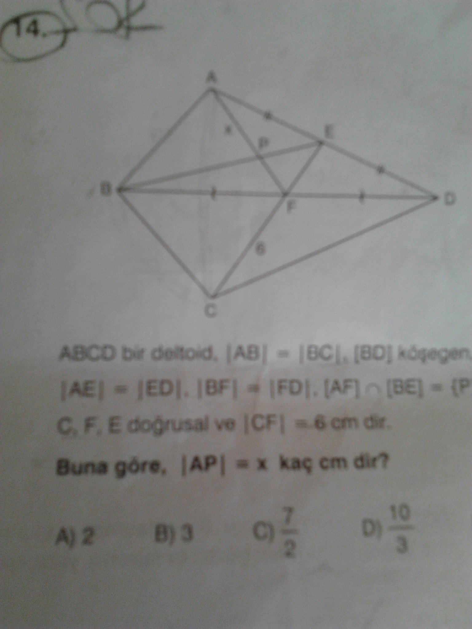  KOLAY GEO SORULARI 3 TANE KALDI