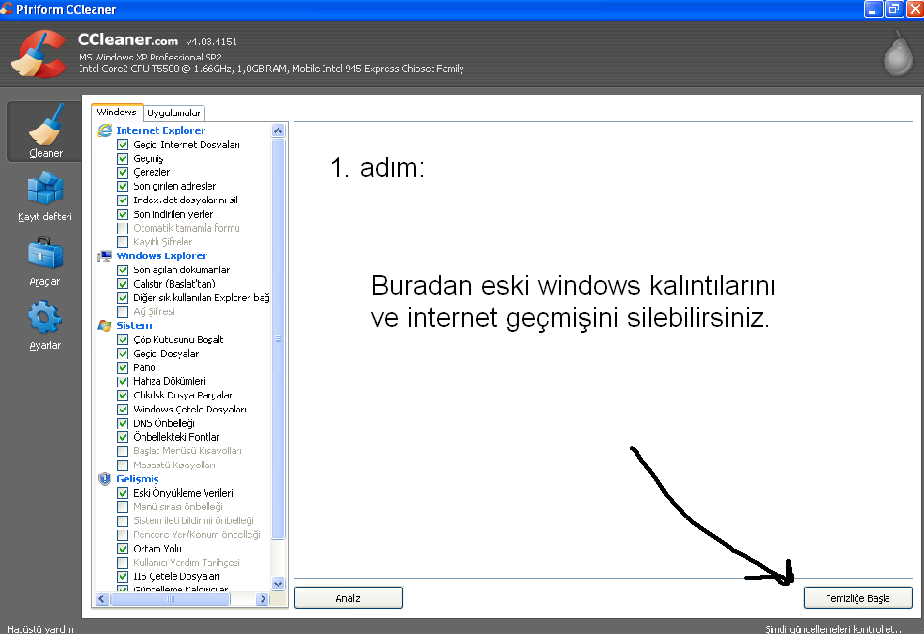  Windows 7 yardım