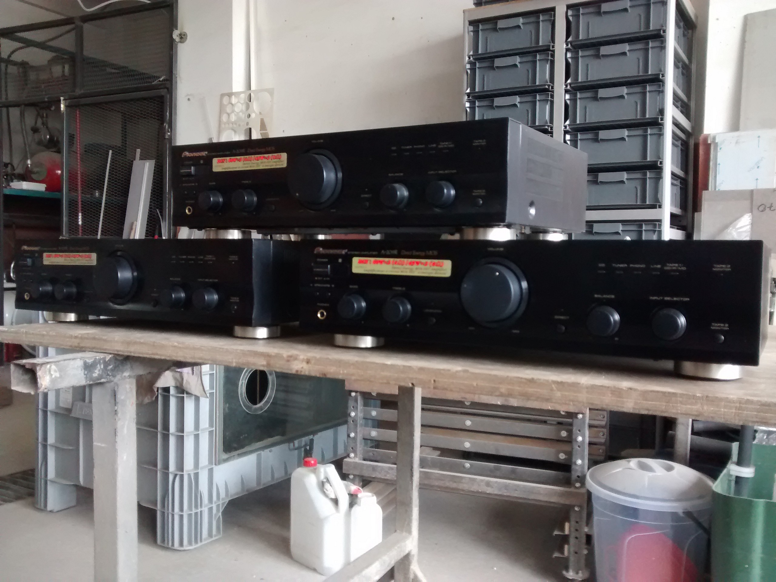 HEPSİ BİTTİ.. SATILIK AMFİLER PIONEER-SONY-TECHNICS-MARANTZ