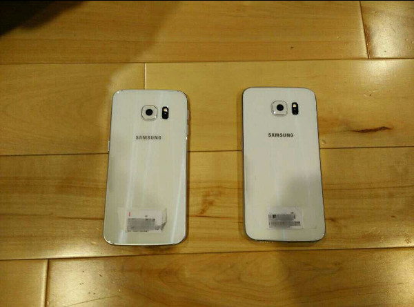 Samsung Galaxy S6 ve Galaxy S6 Edge yanyana görüntülendi