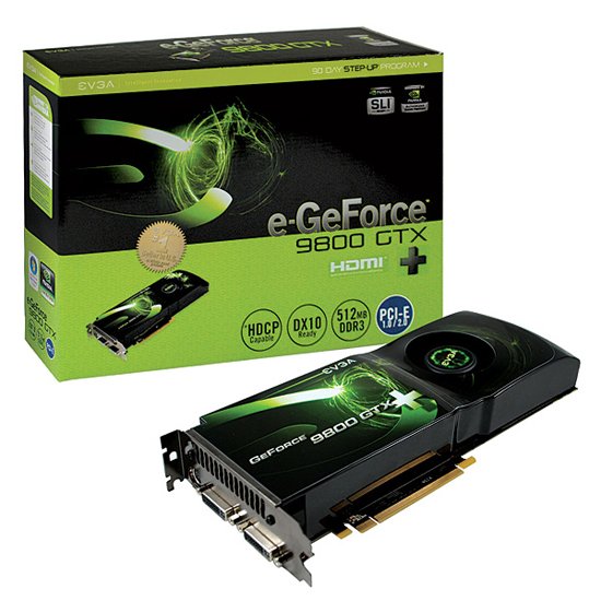  ## EVGA GeForce 9800GTX+ Modelini Duyurdu ##