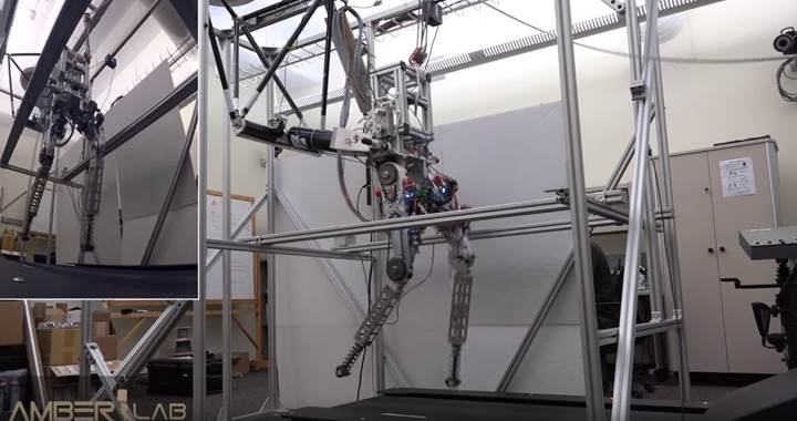 İnsan gibi koşabilen robot: DURUS-2D