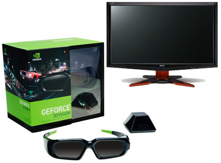  Satılık Acer GD245HQ + Nvidia 3D kit
