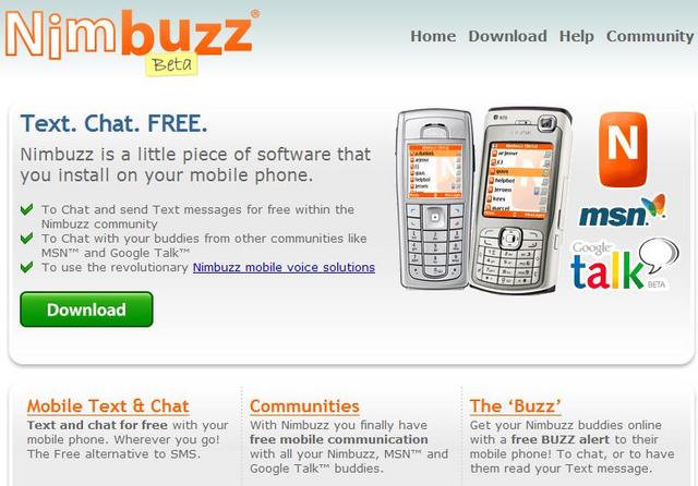  MSN PROGRAMI >>NiMBUZZ BETA<< (s60 3rd dahil)