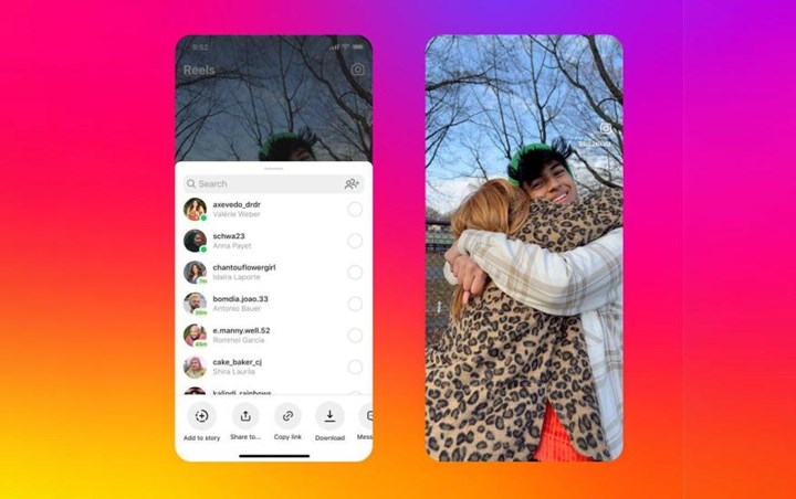 Instagram reels videoları artık indirilebiliyor