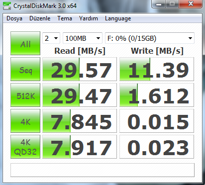  FLASH DISK TEST BAŞLIĞI!!!