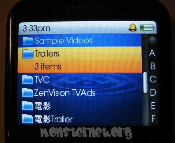  Yeni Creative Zen Vision M (30 GB)