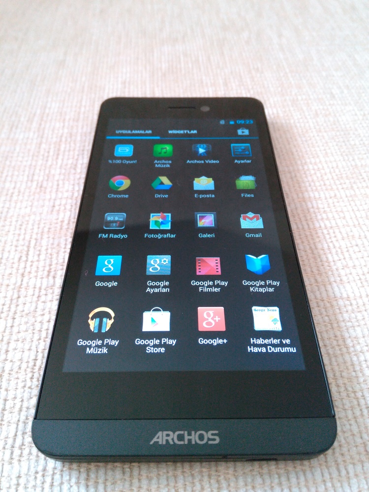  KAYITLI::Archos 50 Helium 4G, Snapdragon MSM8926 Quadcore, Adreno 305,  5 inç IPS HD ekran