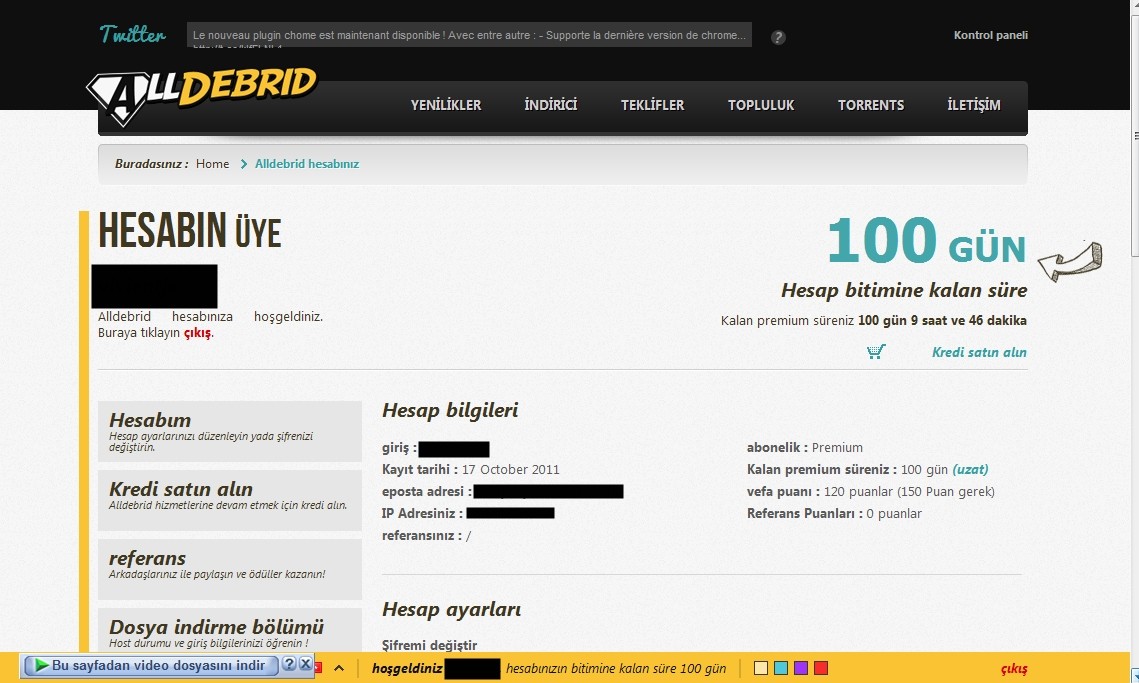  Filehosting - Premium - Hesap Satılır  - 2012