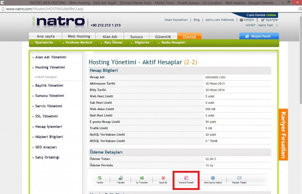  PHPMyAdmin'de Veritabanı Yedeği İçe Aktarma İşlemi