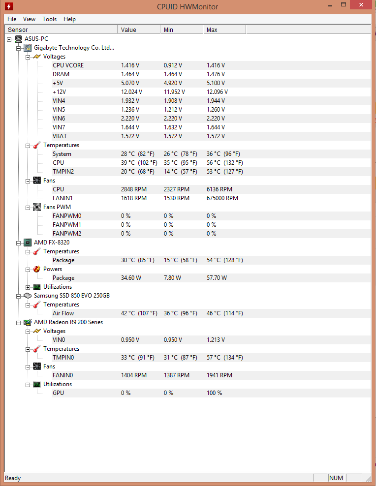  SSD sıcaklık değerleri normal mi?