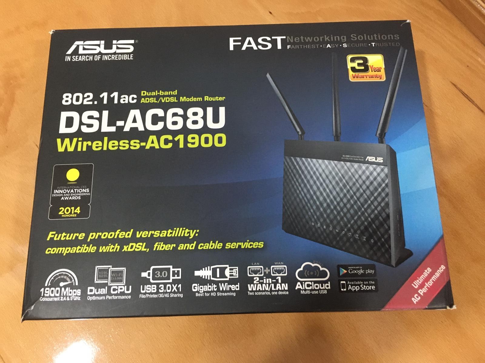 SATILMIŞTIR >>> SIFIR Ayarında Asus DSL-AC68U Modem Router