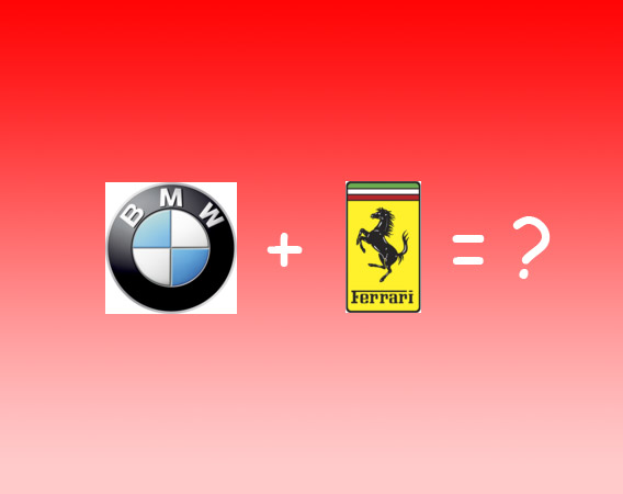  BMW+FERRARİ=?