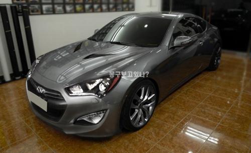  Makyajlı Hyundai Genesis Coupe’nin gizli fotoğrafları basına sızdı.