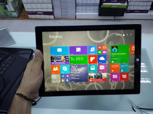  Microsoft Surface Pro 3 incelemesi (Bol resim içermektedir !..)