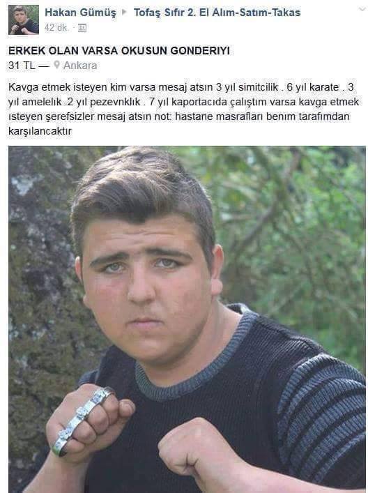 Erkeğim diyen gelsin 