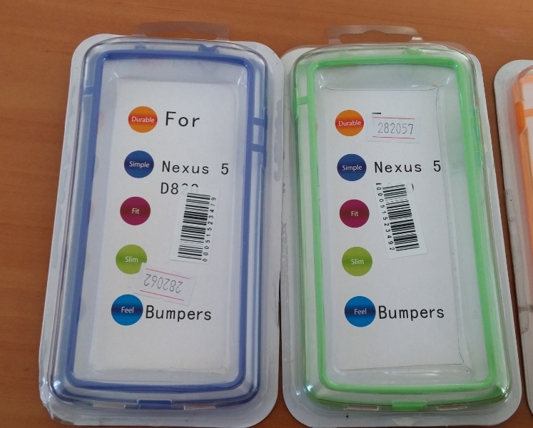  Nexus 5 Kırılmaz Spor Görünümlü Bumper Çerceve 12.5 TL