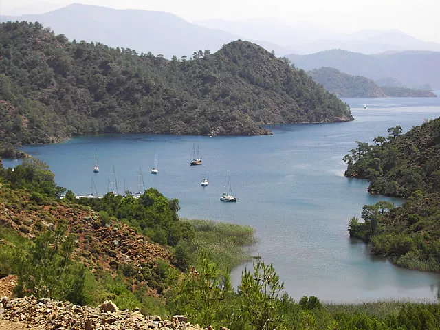  Göcek resimleri, Göcek koyları ve mavi yolculuk