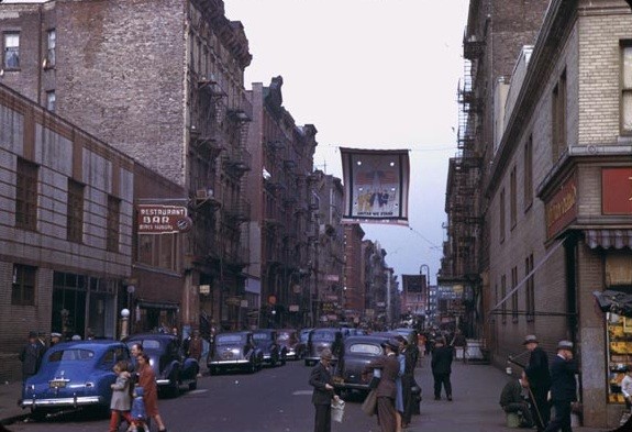  Bir Zamanlar Amerika. 1941 yılı NewYork Fotoğrafları (Tamamı Renkli)