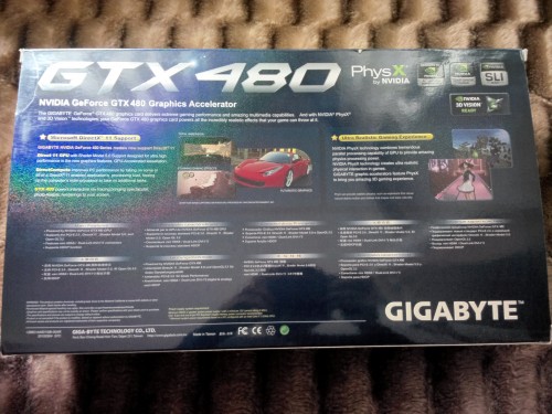  [SATILIK]KUTU İÇERİĞİ ELLENMEMİŞ SIFIRDAN FARKSIZ GIGABYTE GTX480(Satıldı.)