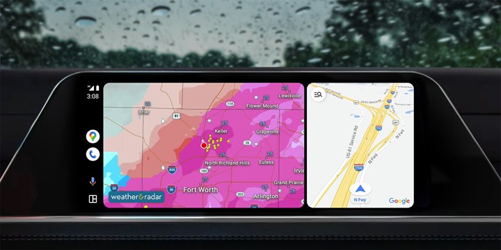 Android Auto, yakında anlık hava durumu bilgilerini gösterecek