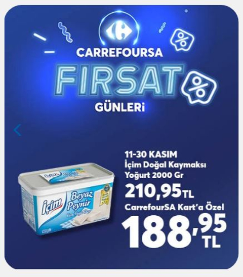 CarrefourSa Kart'la; indirimi yakala