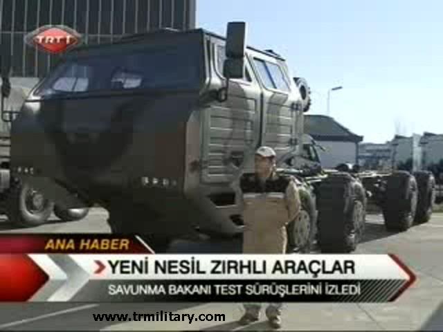  Türk savunma sanayii ürünleri,kara araçları,bilinen tüm araçlar