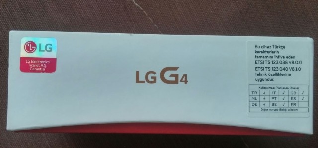 SADECE LG G5 veya LG G6 İLE TAKASLIK LG TURKİYE GARANTİLİ  LG G4.