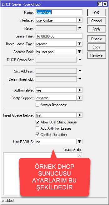 Mikrotik anlayanlar yardımcı olabilirmi?