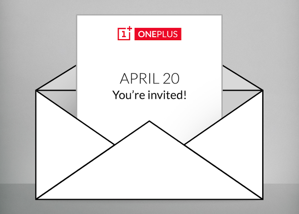 OnePlus 20 Nisan'da etkinlik düzenleyecek