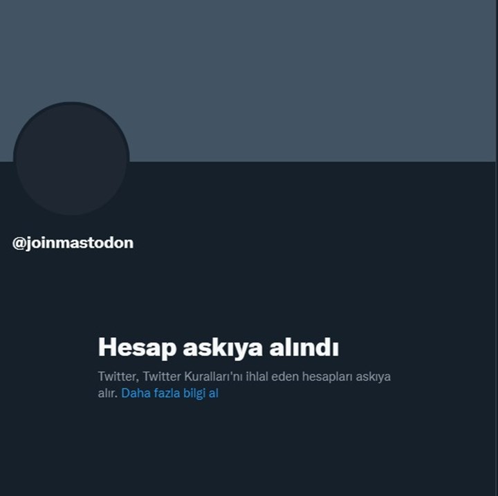 Twitter, en büyük rakibi olan Mastodon'u platformdan yasakladı