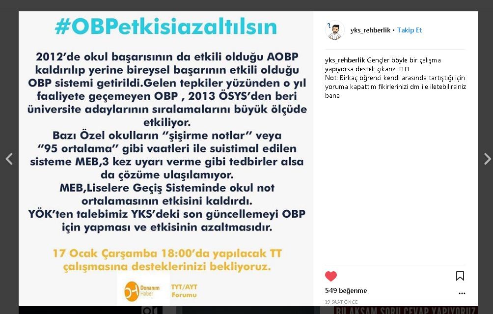 #OBPEtkisiAzaltılsın Tagına Gelen Destekler (Onur Soğuk , İnci Caps , Salim Ünsal , Behzat Hoca ...