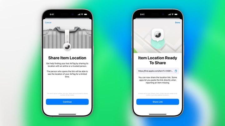 Apple AirTag'in beklenen kayıp eşya özelliği tanıtıldı: THY de destekleyecek