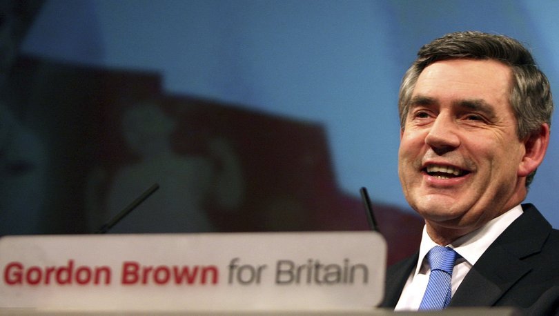 İngiltere eski Başbakanı Gordon Brown'dan Türk halkına "tıbbi yardım" teşekkürü