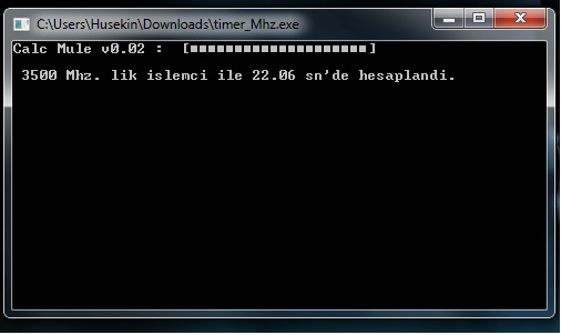 16 çekirdek destekli İşlemci Test Programı (v09a-1.@EczaNet-Xeon2689-14.971sn.)