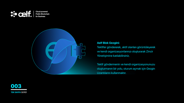 AELF ($ELF) Blockchain (RESMİ ANA KONU)