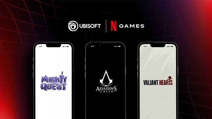 Netflix ve Ubisoft 3 mobil oyun çıkaracak