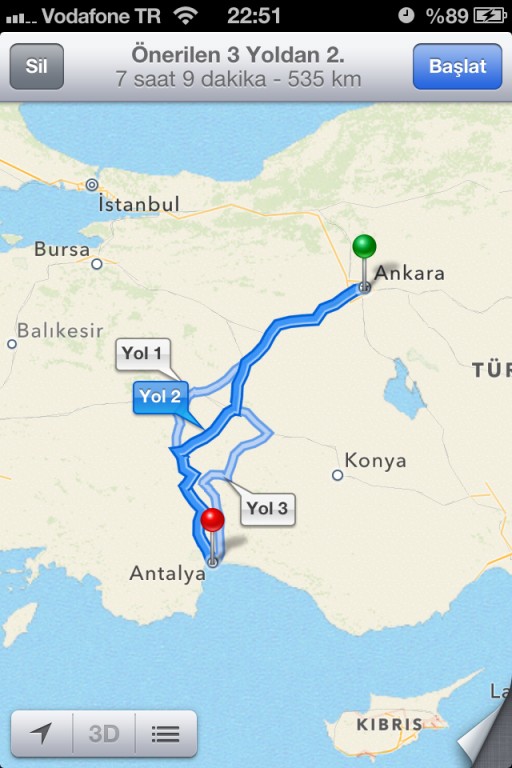  Ankara-Antalya Yolculuğu İçin Yardım Lütfen