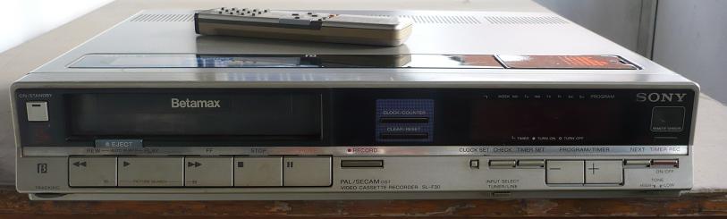  SONY BETAMAX SL-F30 Video oynatıcı (VHS)