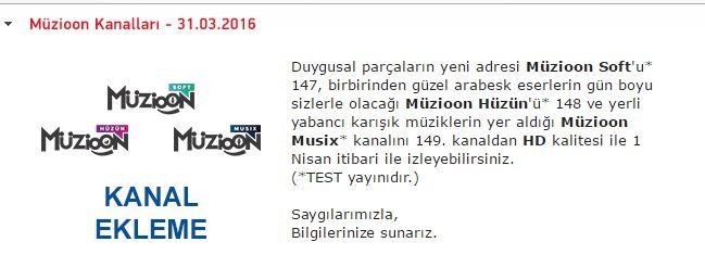  TELEDÜNYA HD MÜZİK KANALI